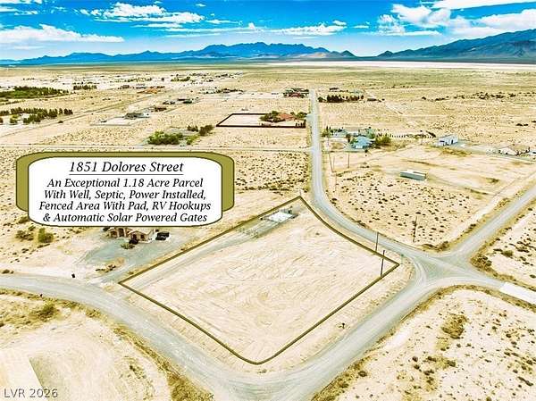 1.19 Acres of Residential Land for Sale in Pahrump, Nevada
