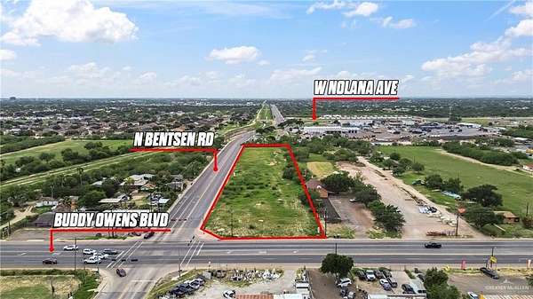 3.3 Acres of Mixed-Use Land for Sale in McAllen, Texas