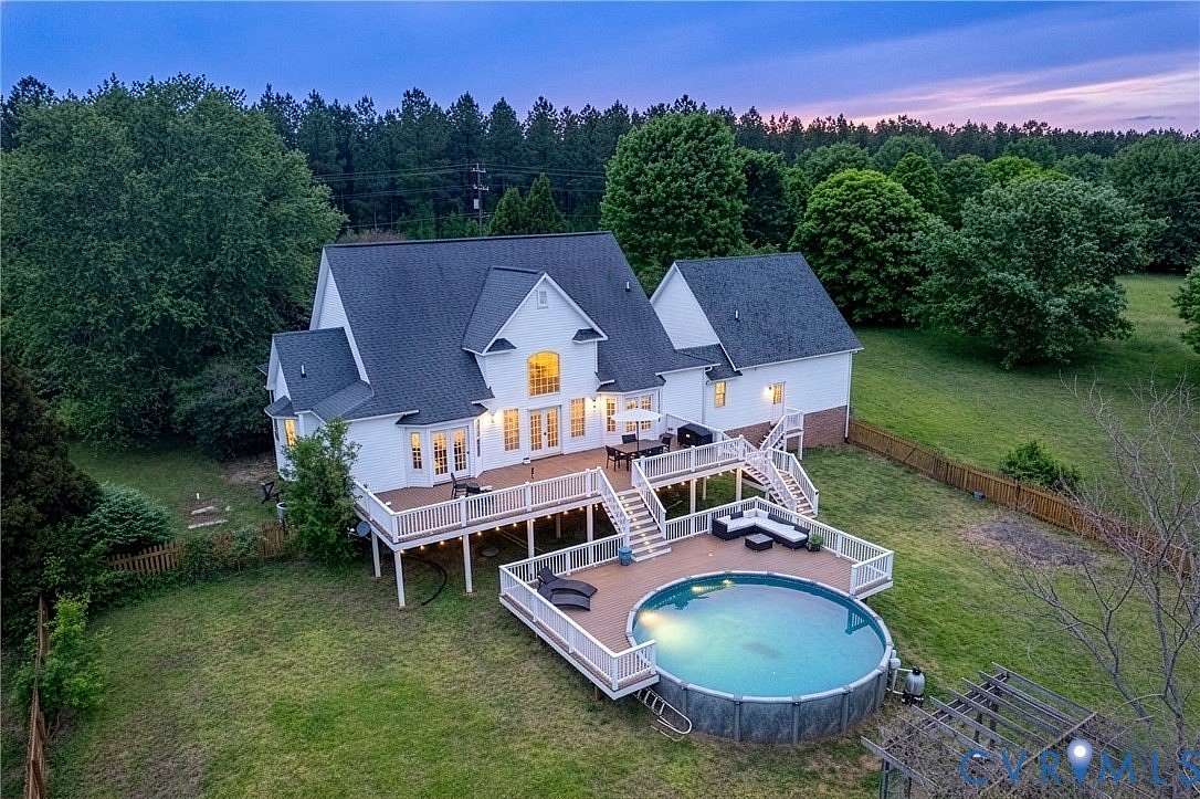 3 Acres of Land with Home for Sale in Amelia Court House, Virginia