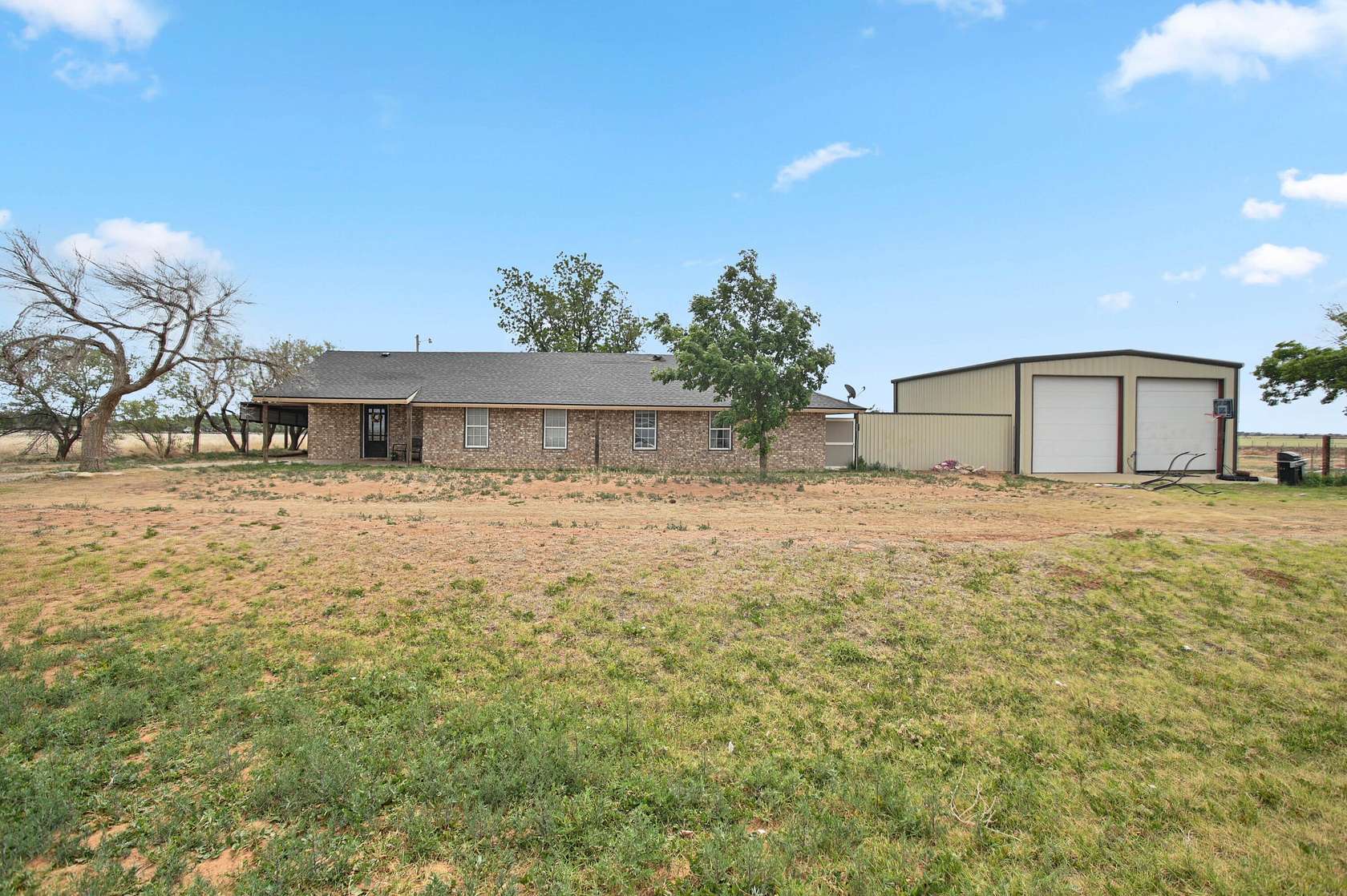 1.5 Acres of Land with Home for Sale in Slaton, Texas
