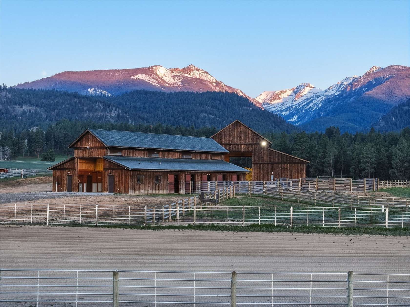155 Acres of Agricultural Land with Home for Sale in Darby, Montana