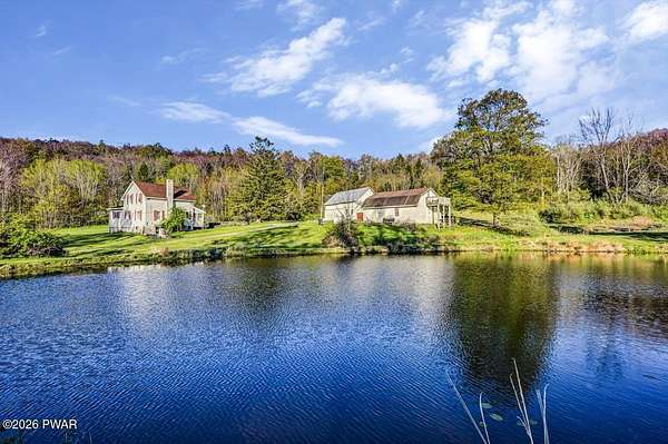 8.26 Acres of Land with Home for Sale in Honesdale, Pennsylvania