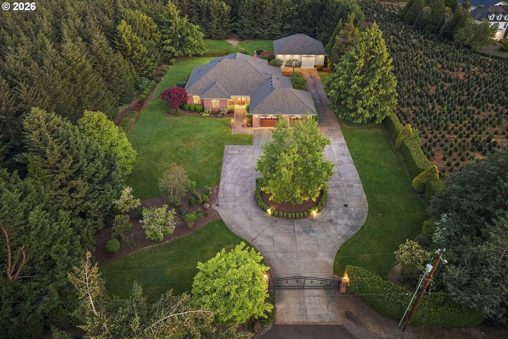 4.88 Acres of Land with Home for Sale in Sherwood, Oregon