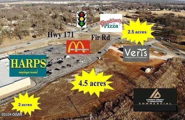 1 Acre of Commercial Land for Sale in Carl Junction, Missouri
