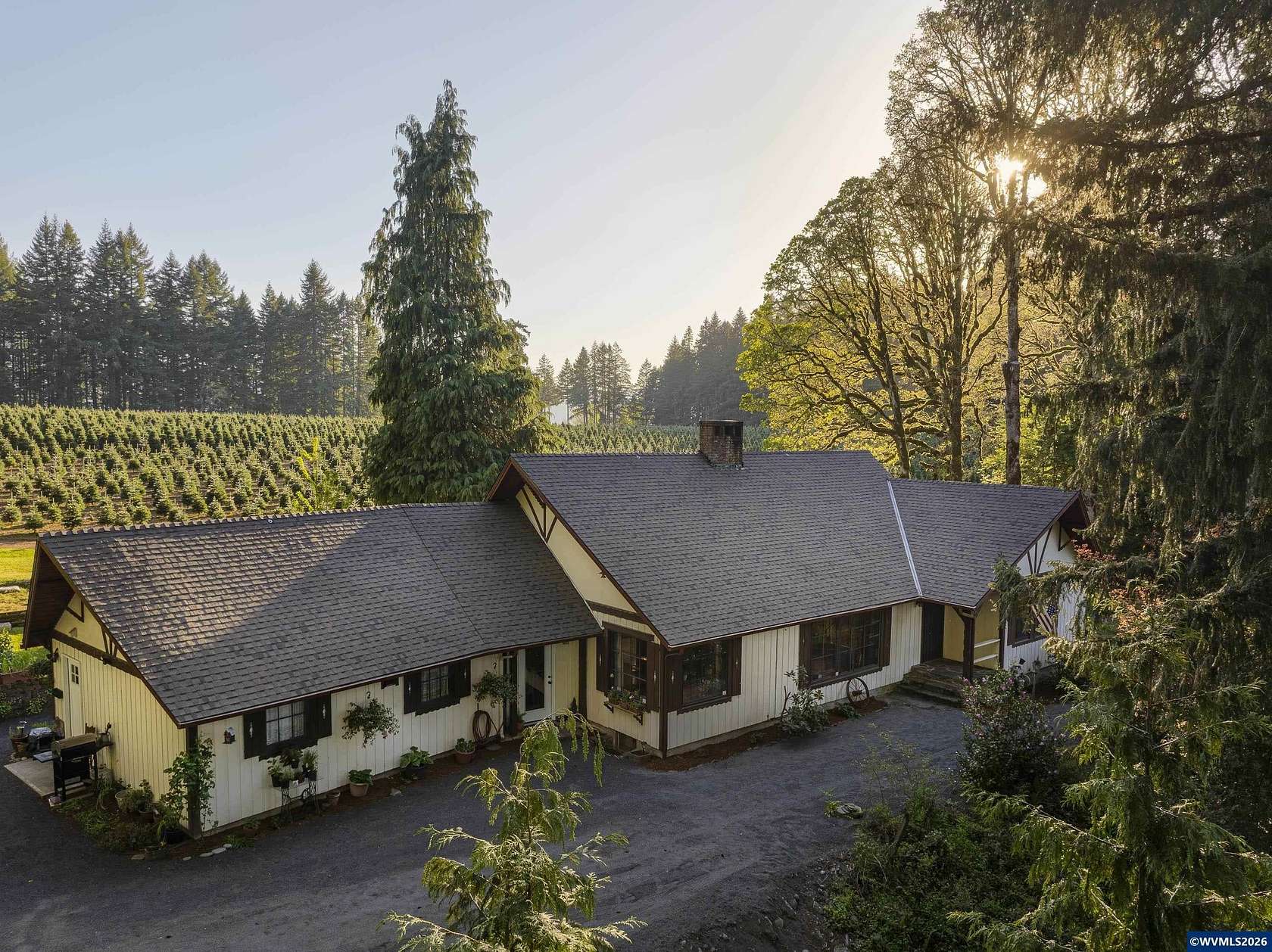 1.82 Acres of Land with Home for Sale in Lyons, Oregon