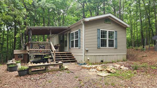 39.1 Acres of Land with Home for Sale in Oden, Arkansas