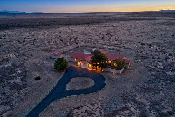 12.8 Acres of Land with Home for Sale in Santa Fe, New Mexico