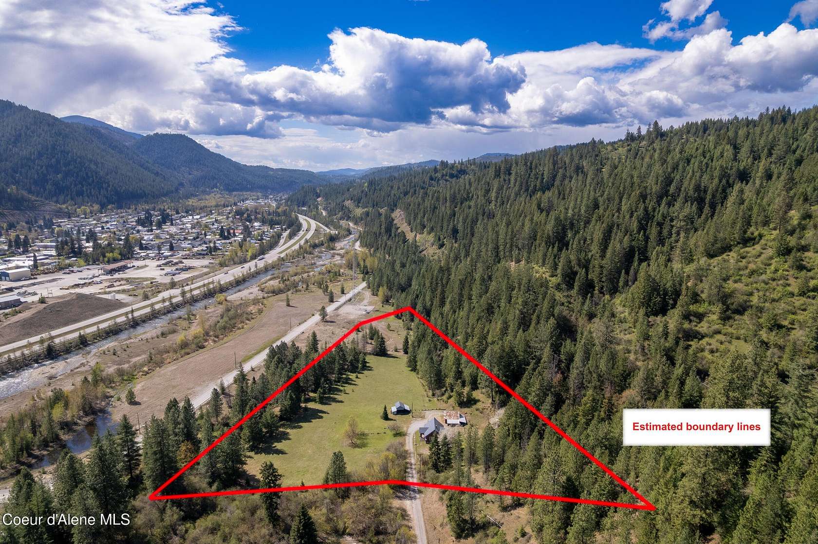 6 Acres of Land with Home for Sale in Osburn, Idaho