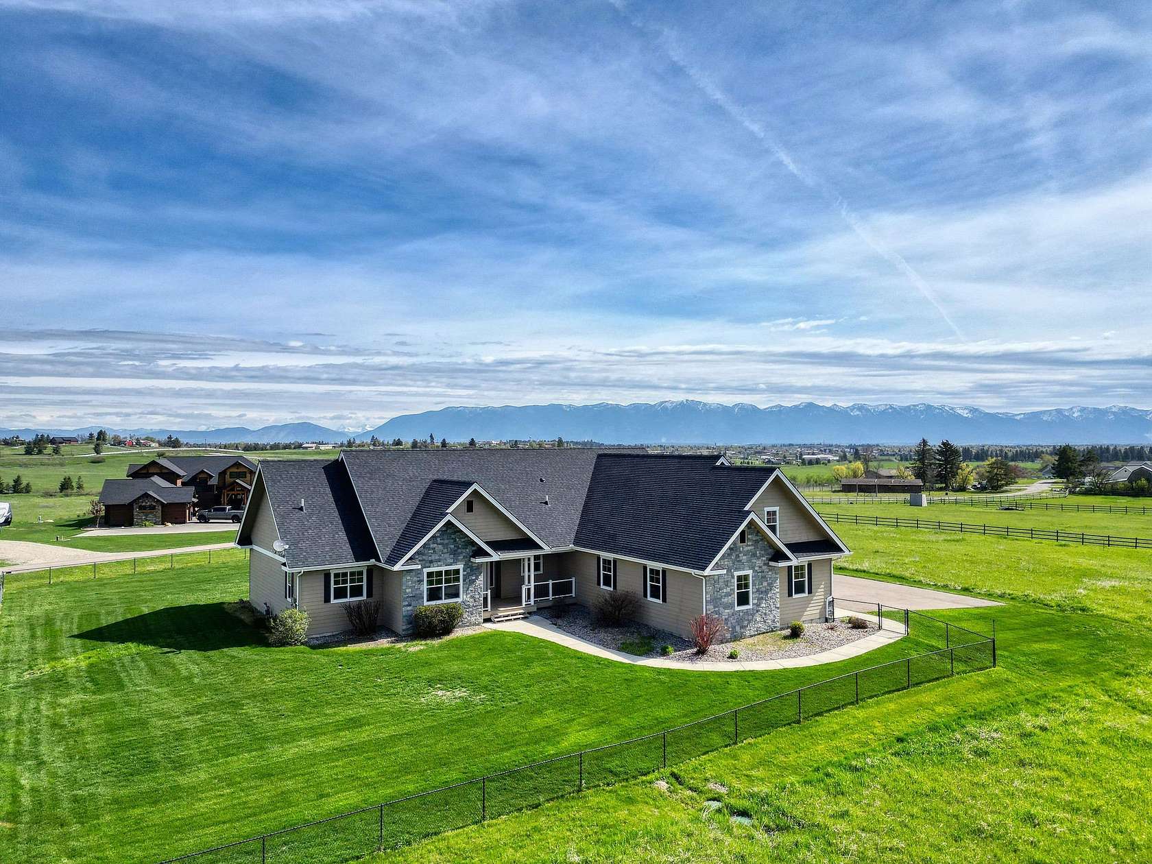 6.59 Acres of Land with Home for Sale in Kalispell, Montana
