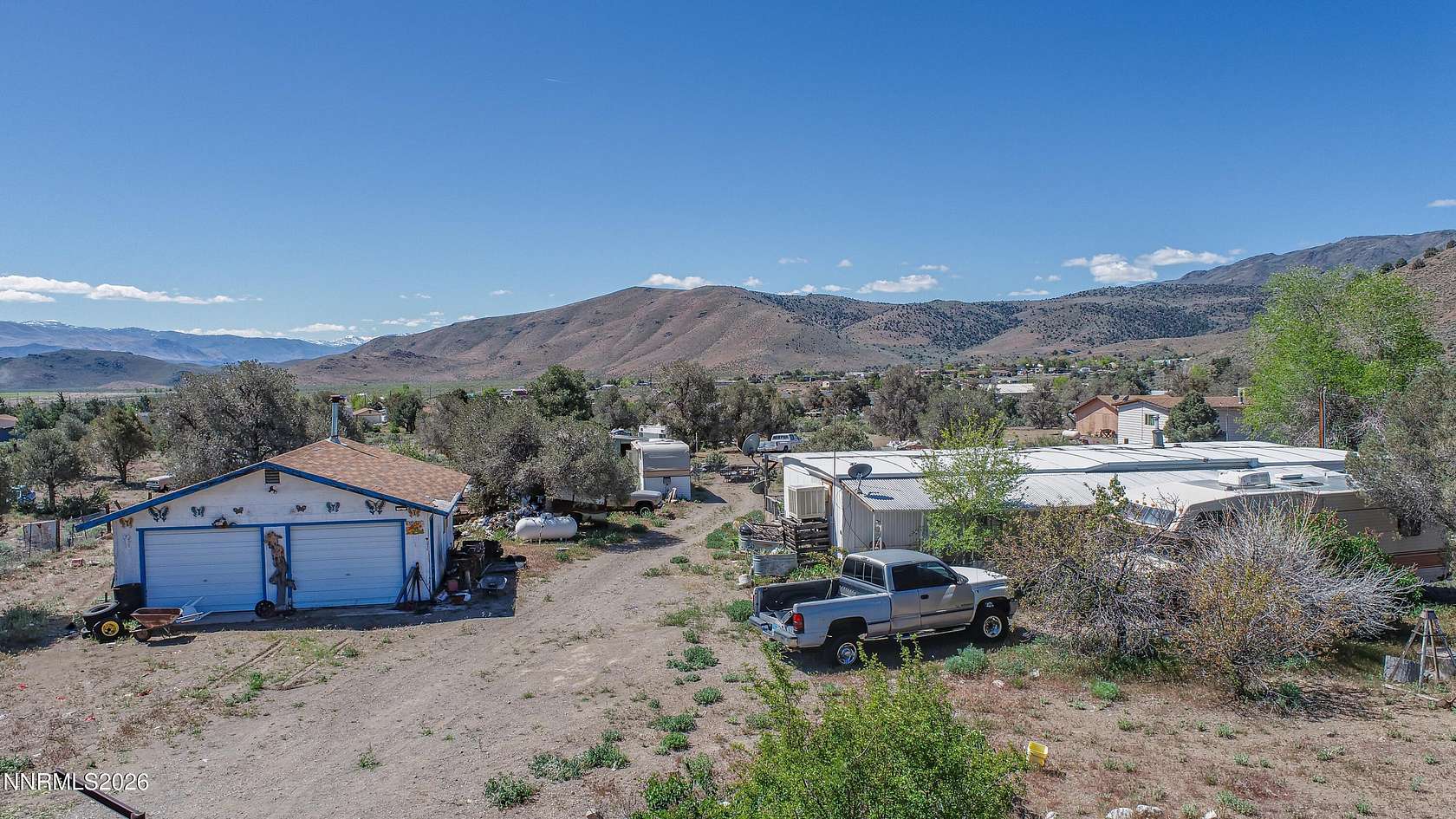 2.64 Acres of Land with Home for Sale in Wellington, Nevada