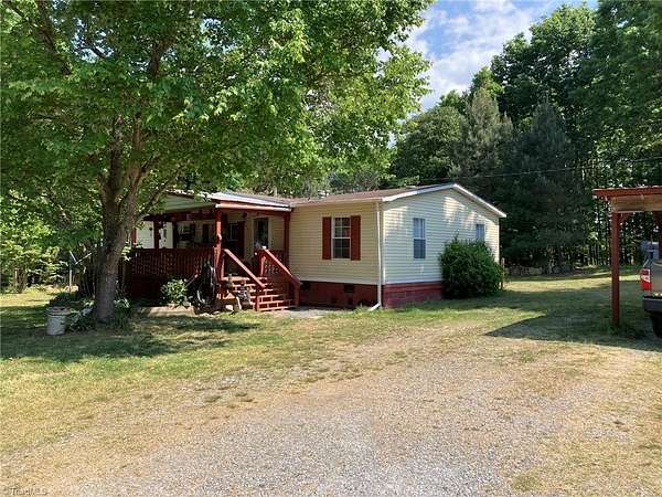 5.75 Acres of Land with Home for Sale in Asheboro, North Carolina