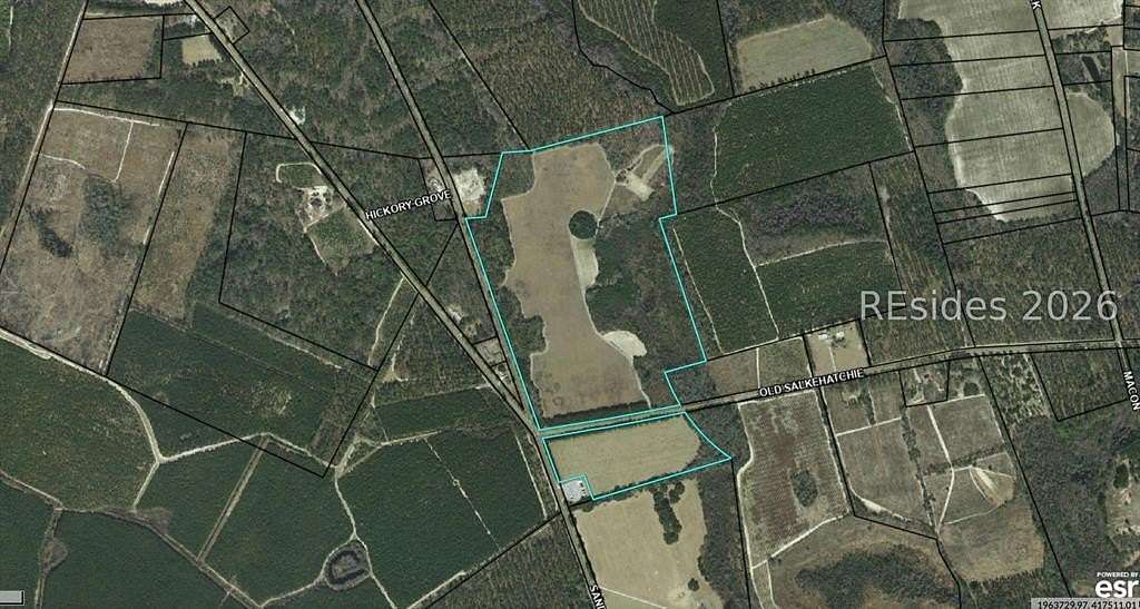 87.2 Acres of Land for Sale in Brunson, South Carolina