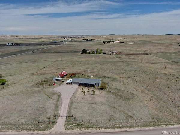 8.12 Acres of Land with Home for Sale in Kiowa, Colorado