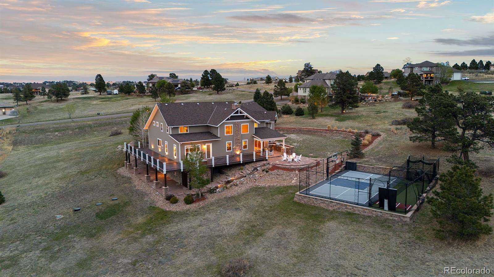 2.52 Acres of Land with Home for Sale in Parker, Colorado