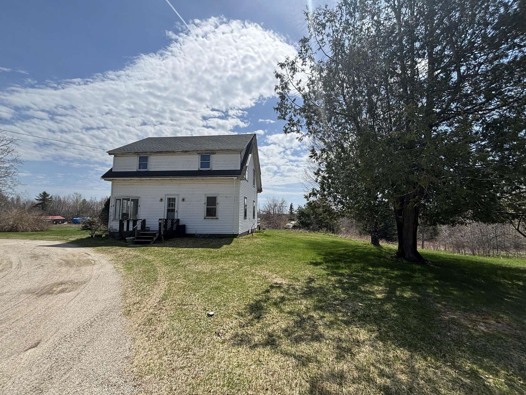 3 Acres of Land with Home for Sale in Eastbrook, Maine