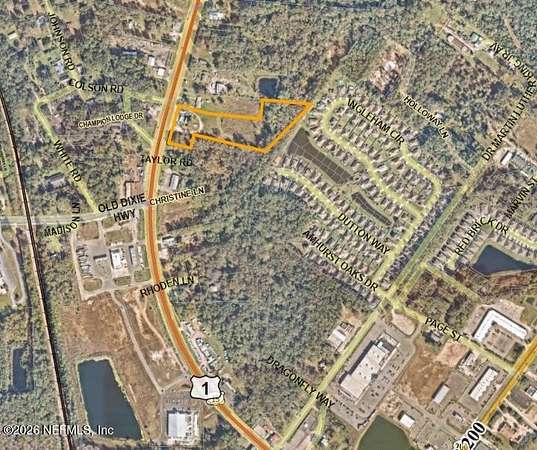 5.4 Acres of Improved Commercial Land for Sale in Callahan, Florida