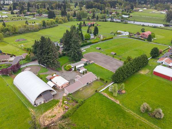 10 Acres of Land with Home for Sale in Ridgefield, Washington