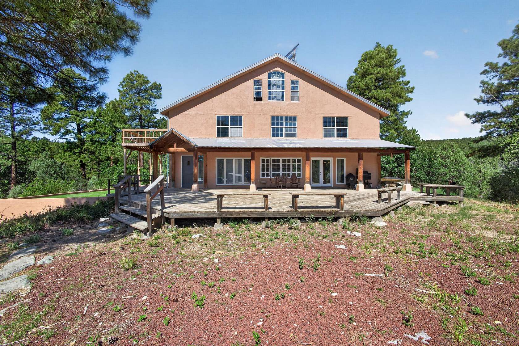 40 Acres of Recreational Land with Home for Sale in Tajique, New Mexico
