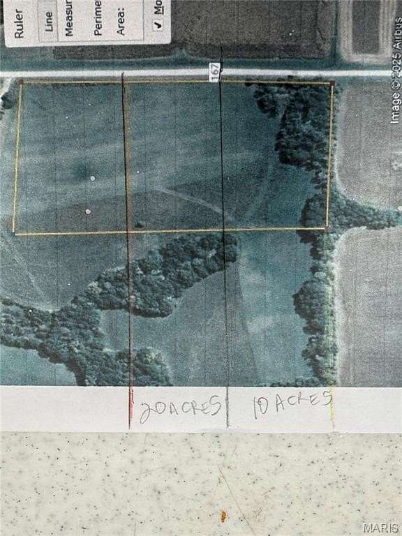 10 Acres of Residential Land for Sale in Philadelphia, Missouri