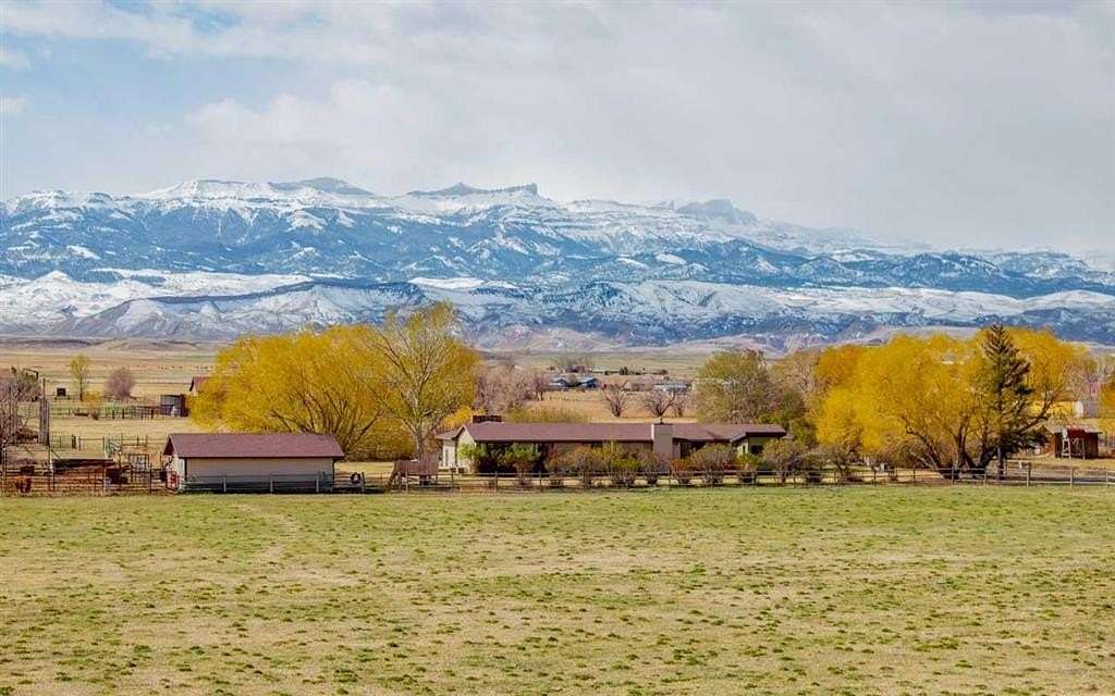 9.15 Acres of Land with Home for Sale in Cody, Wyoming
