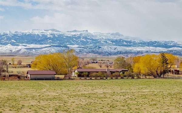 9.15 Acres of Land with Home for Sale in Cody, Wyoming