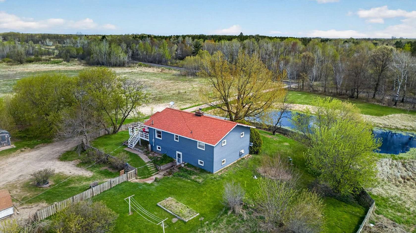 74.7 Acres of Land with Home for Sale in Harris, Minnesota