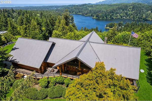43.5 Acres of Recreational Land with Home for Sale in Florence, Oregon
