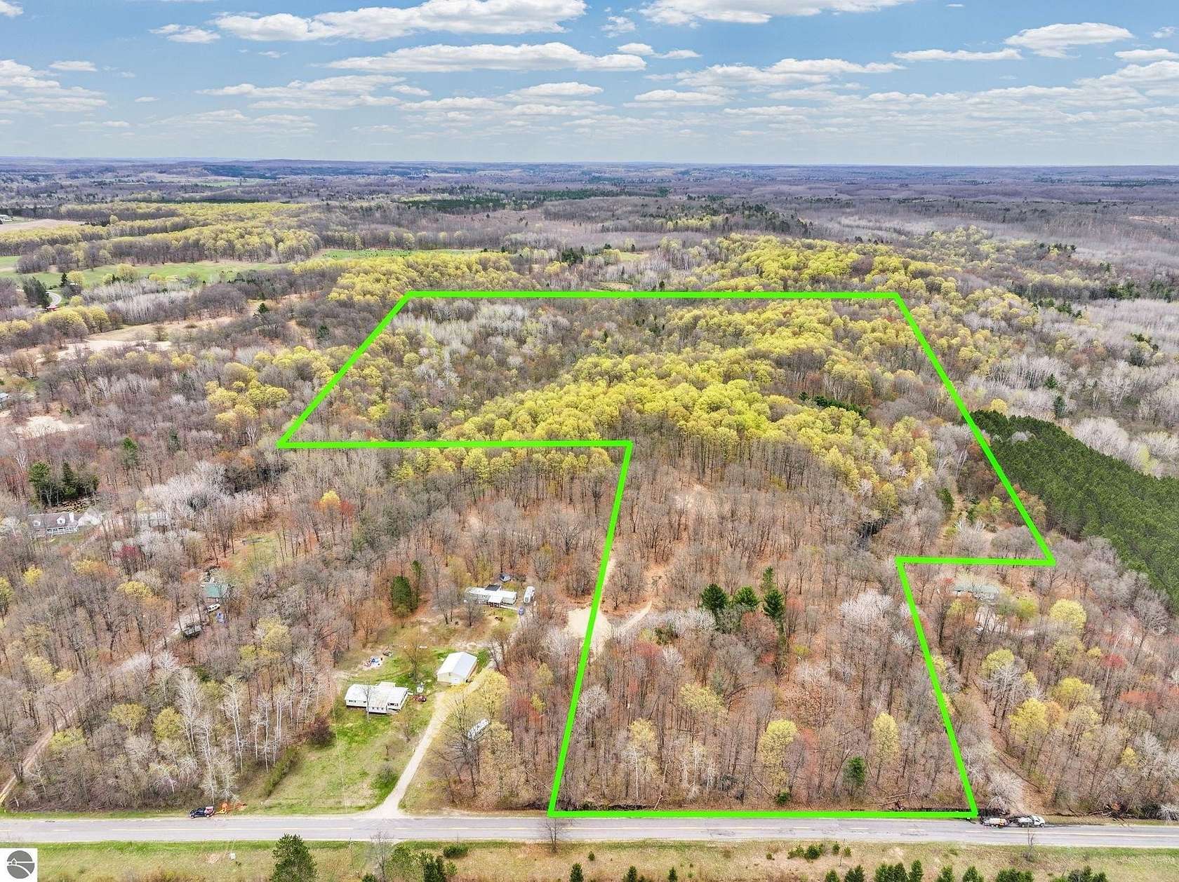 57.5 Acres of Recreational & Residential Land for Sale in Luther, Michigan