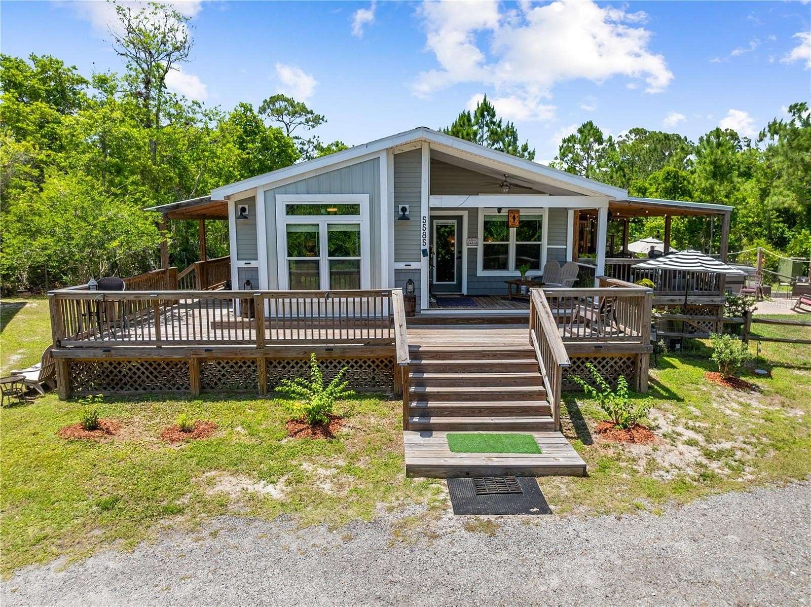 5.5 Acres of Land with Home for Sale in Okeechobee, Florida