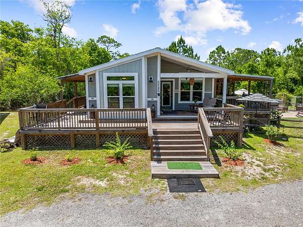 5.5 Acres of Land with Home for Sale in Okeechobee, Florida