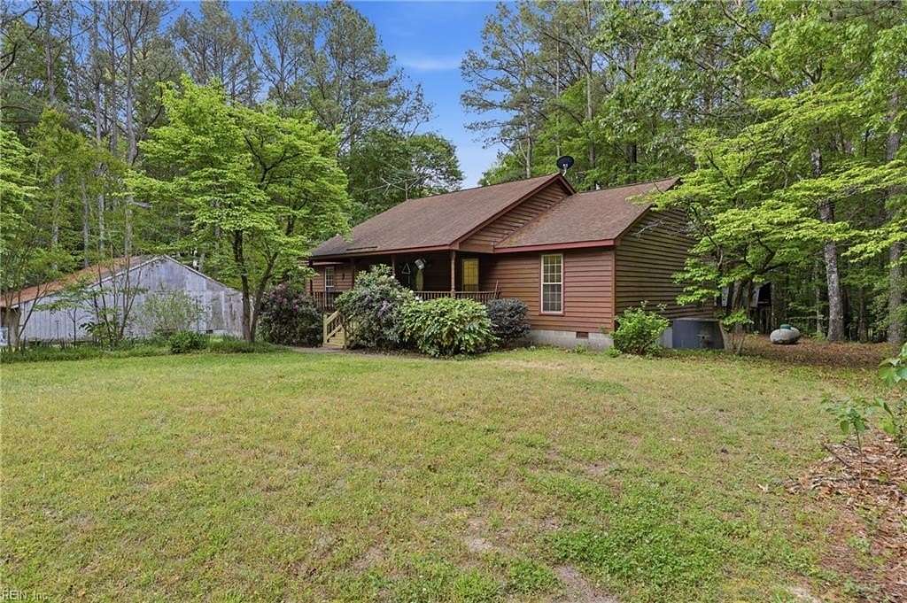10.2 Acres of Land with Home for Sale in Ivor, Virginia