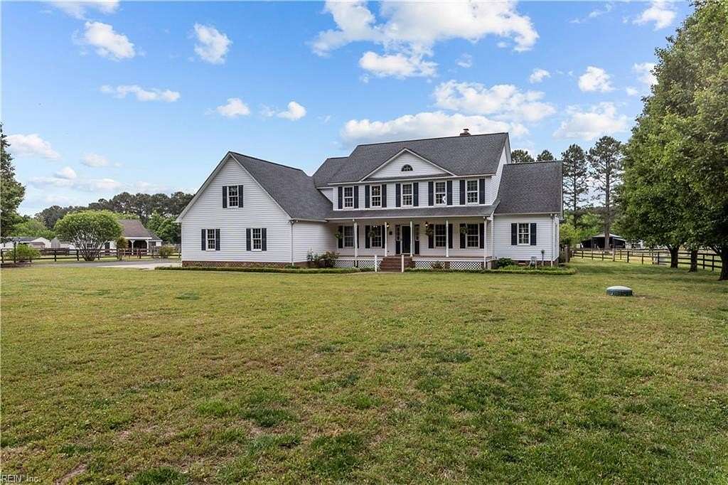 5.23 Acres of Land with Home for Sale in Suffolk, Virginia