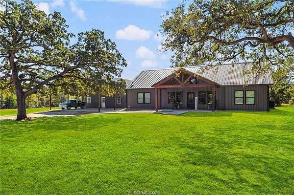 28 Acres of Recreational Land with Home for Sale in Normangee, Texas