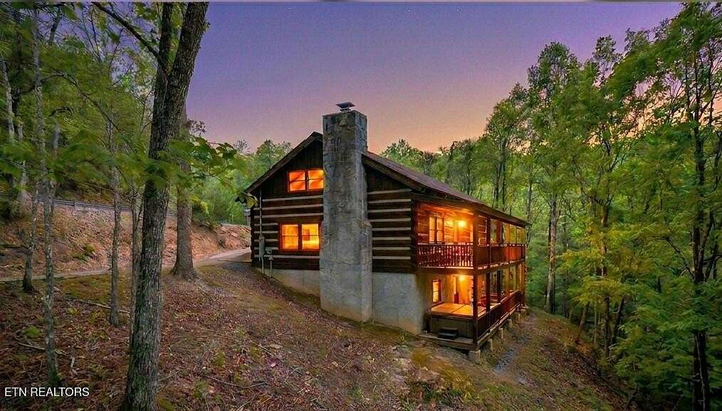 1.68 Acres of Land with Home for Sale in Gatlinburg, Tennessee