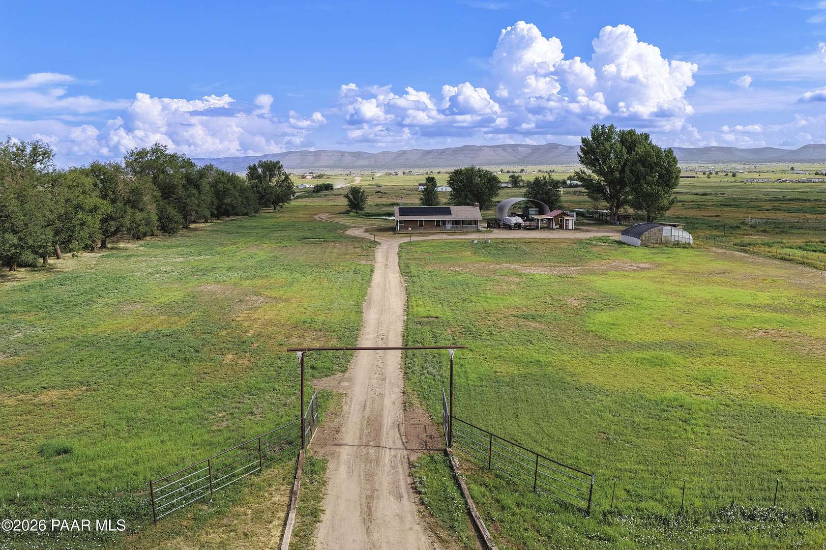 14 Acres of Land with Home for Sale in Paulden, Arizona