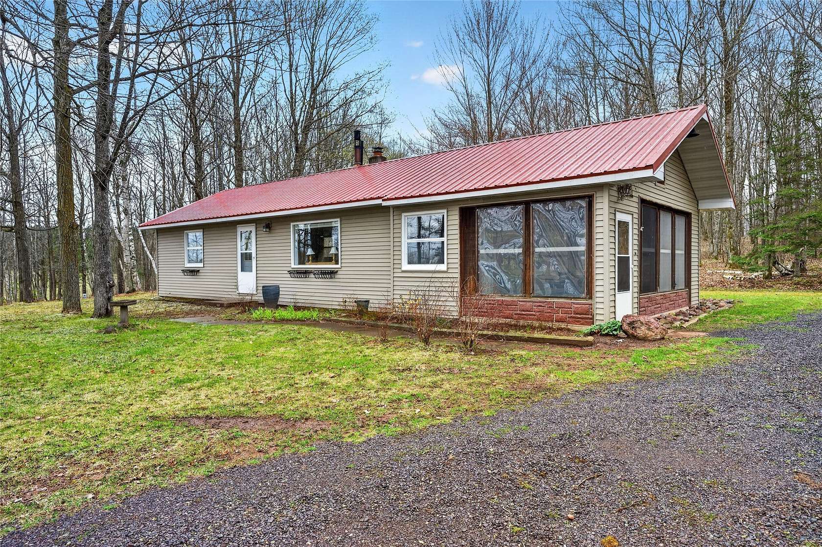 6 Acres of Land with Home for Sale in Grand View, Wisconsin