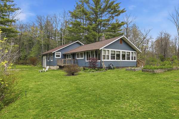 3.2 Acres of Land with Home for Sale in Howard City, Michigan
