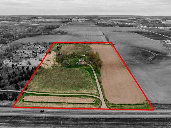 20.3 Acres of Land with Home for Sale in Little Falls, Minnesota