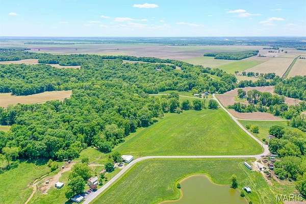 40 Acres of Agricultural & Residential Land for Sale in Evansville, Illinois
