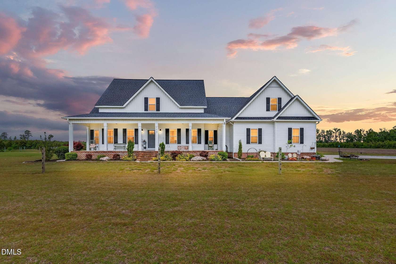 5.23 Acres of Land with Home for Sale in Fremont, North Carolina
