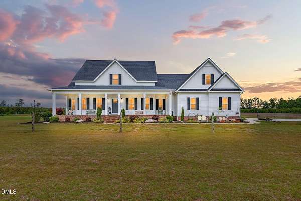 5.23 Acres of Land with Home for Sale in Fremont, North Carolina