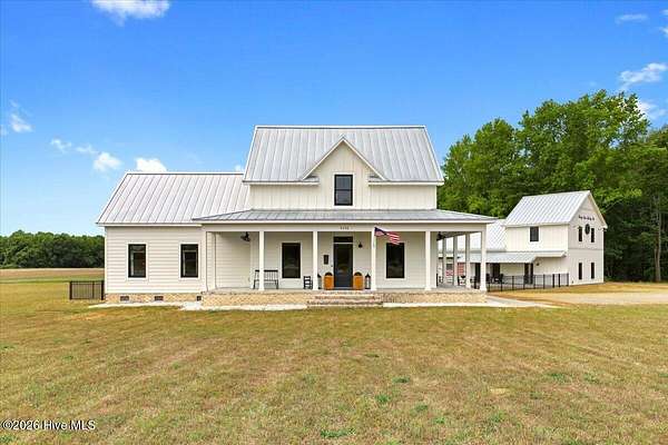 8.3 Acres of Land with Home for Sale in Spring Hope, North Carolina