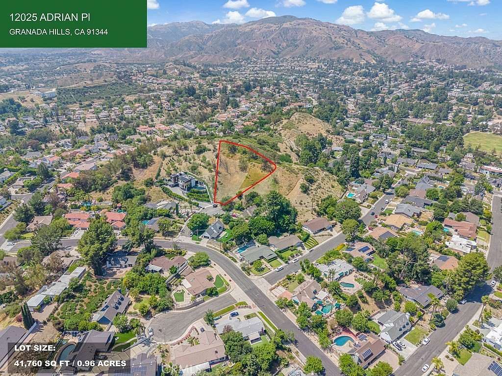 0.96 Acres of Residential Land for Sale in Granada Hills, California