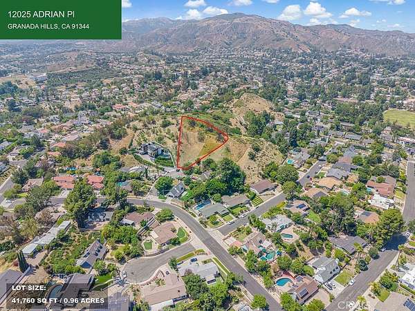 0.96 Acres of Residential Land for Sale in Granada Hills, California