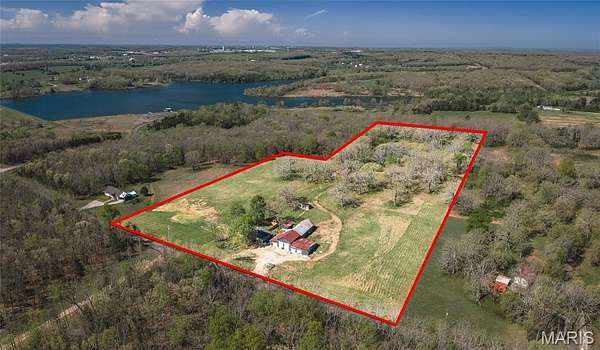 14.6 Acres of Recreational Land with Home for Sale in Rolla, Missouri