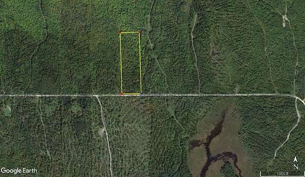 13.7 Acres of Land for Sale in Oakfield, Maine