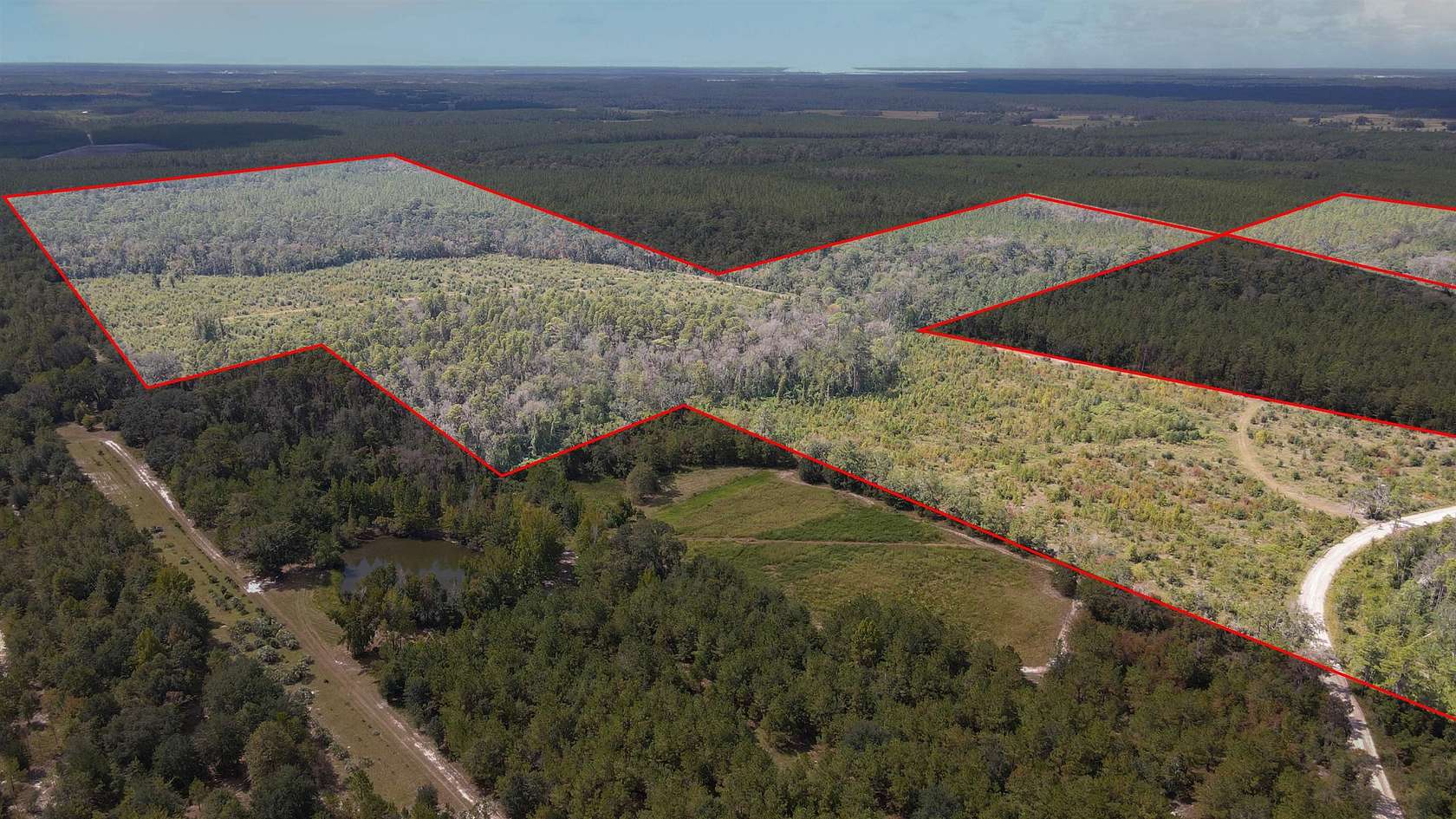 220 Acres of Recreational Land for Sale in Jasper, Florida