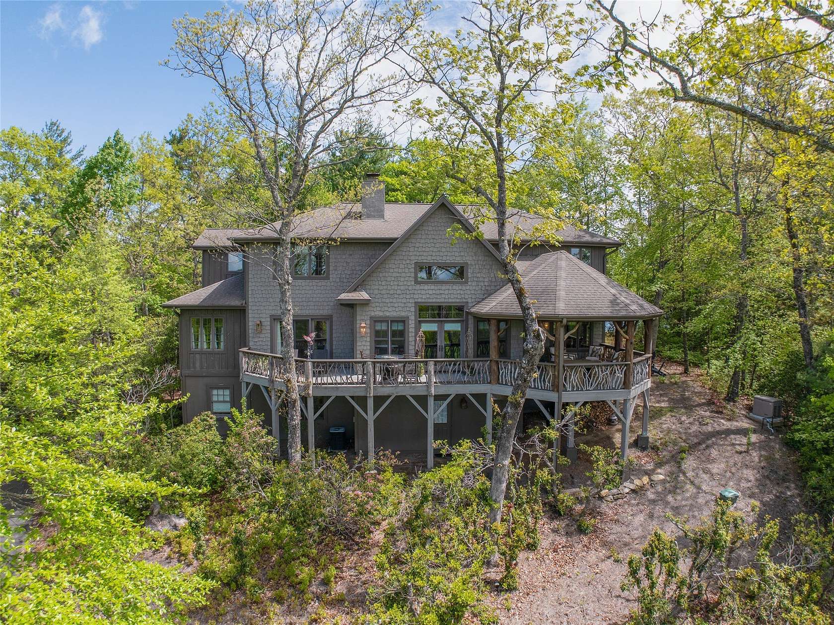 1.68 Acres of Land with Home for Sale in Lake Toxaway, North Carolina