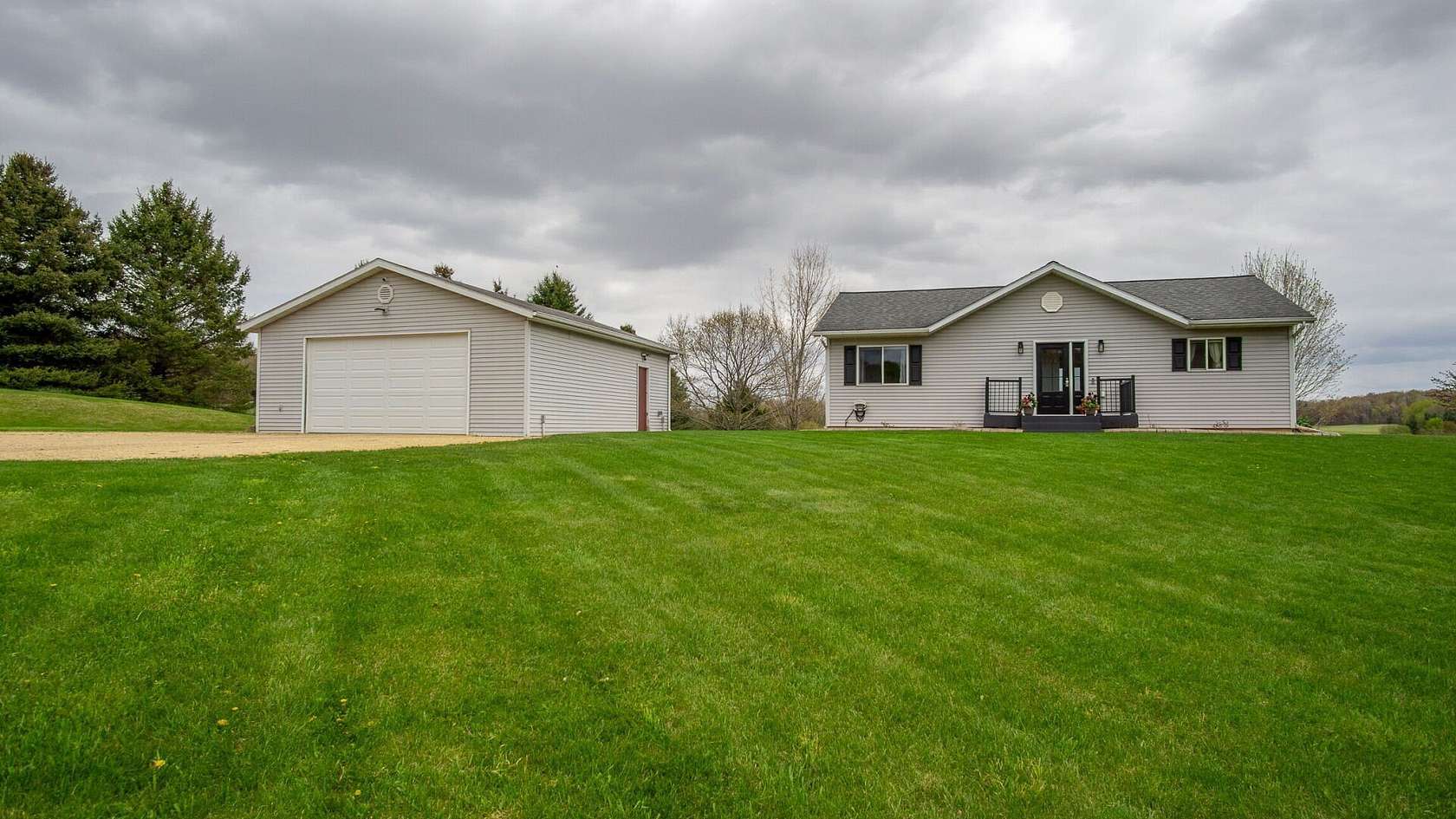 20 Acres of Land with Home for Sale in Elk Mound, Wisconsin