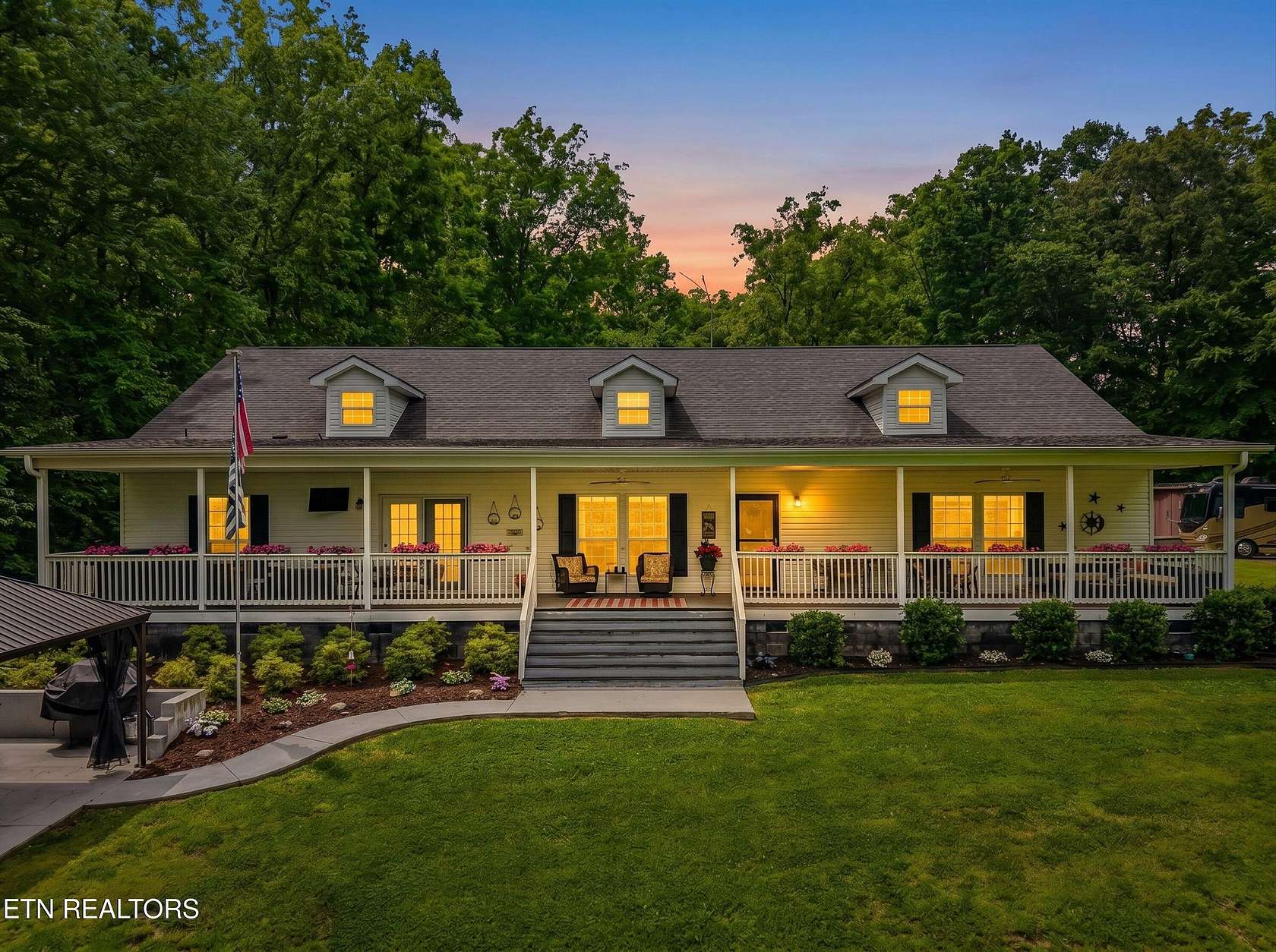 3.49 Acres of Land with Home for Sale in Ten Mile, Tennessee